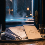 Hôtels de luxe : couloir de palace et conciergerie, ambiance spa