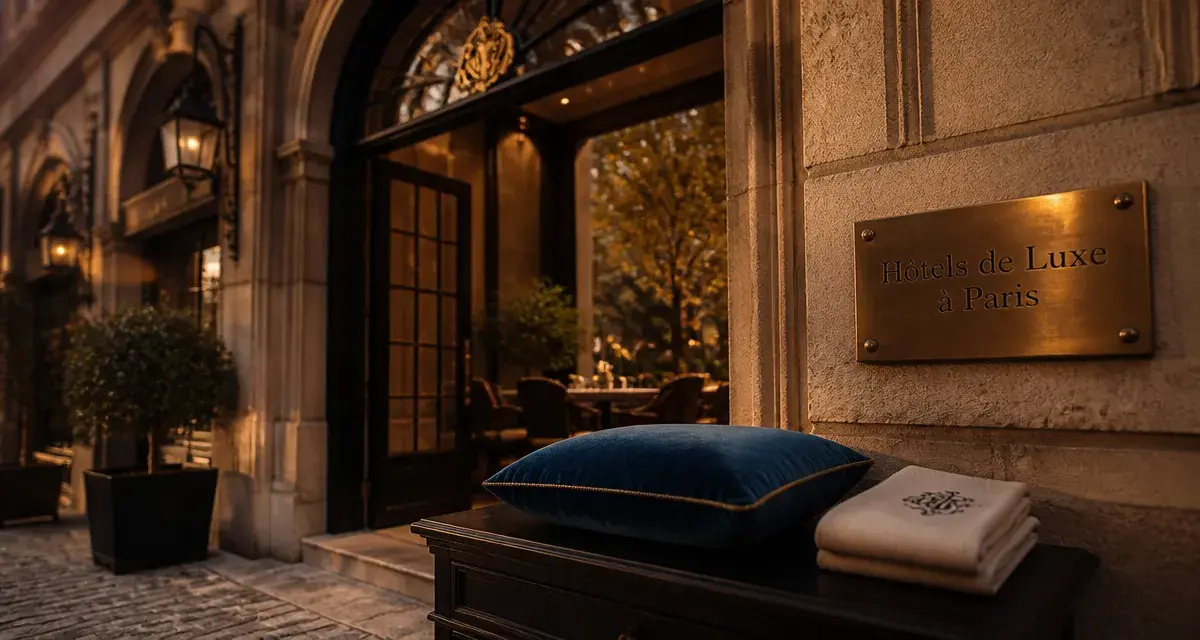 Liste des hôtels de luxe Paris : hôtels de luxe et adresses d’exception