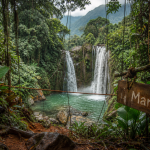 Cascade près de Minca Colombie, Sierra Nevada, jungle verte