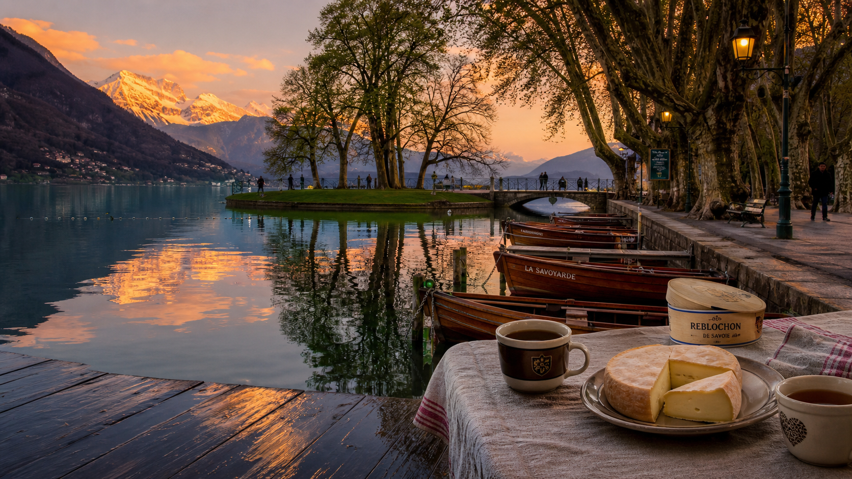 Que faire à Annecy en 3 jours : lac d’Annecy, Pâquier et Pont des Amours