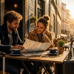 couple café weekend en Europe