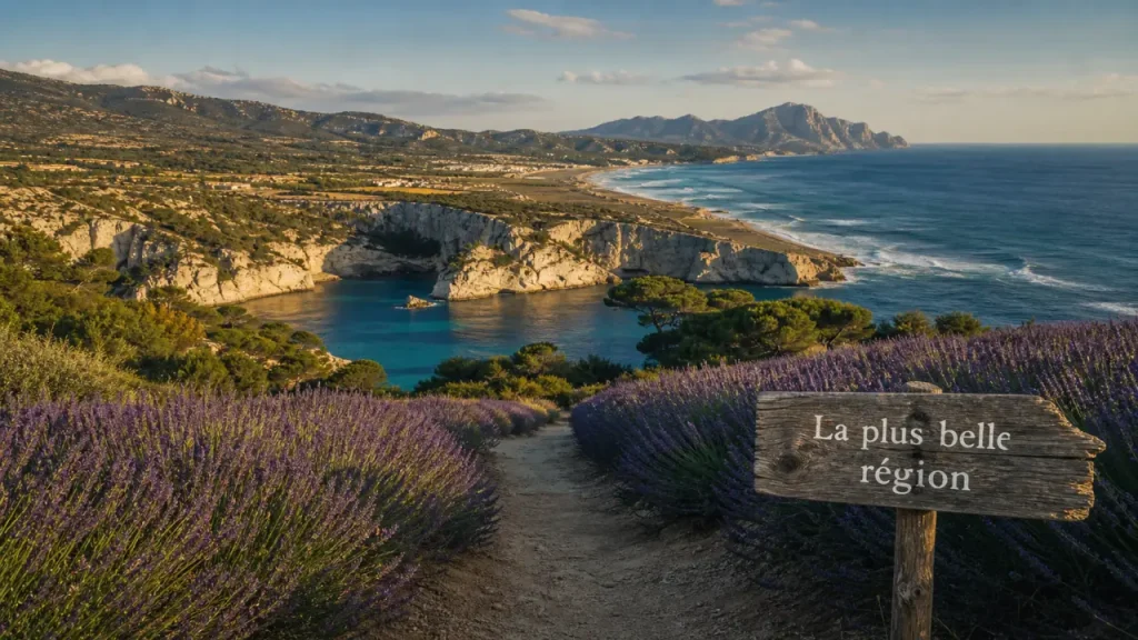 Plus belle region de france, lavande et calanque cristalline