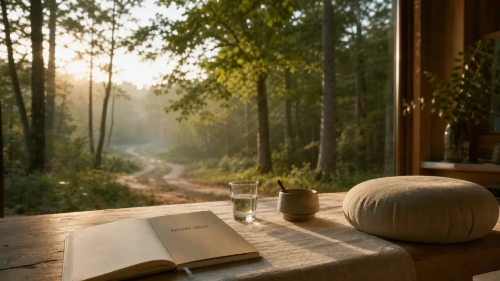 Retraite spirituelle non religieuse : formats, profils et le critère qui transforme l’expérience