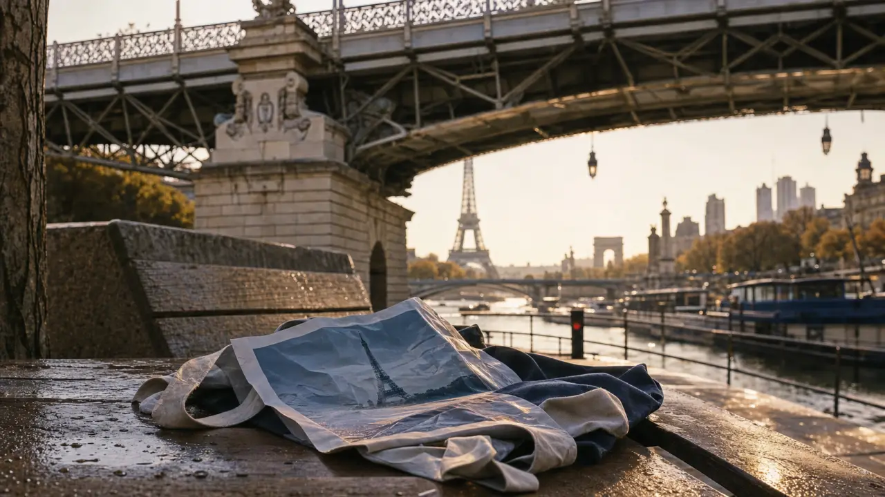 Visiter paris 1 journée : Tour Eiffel sur la Seine au matin