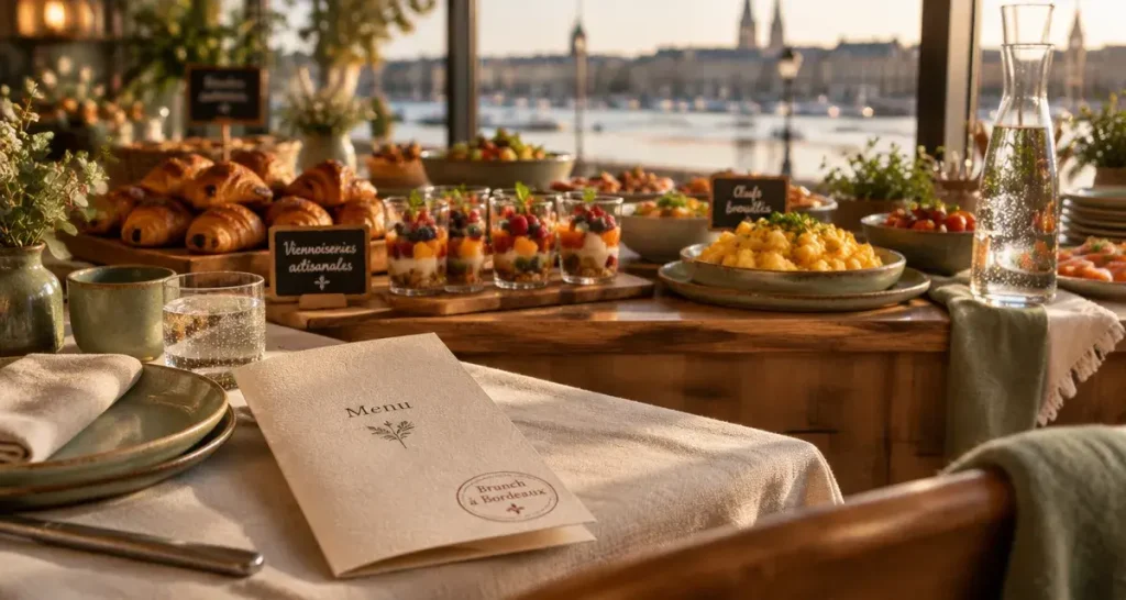 Quel brunch à Bordeaux choisir : buffet, vue ou table familiale ?